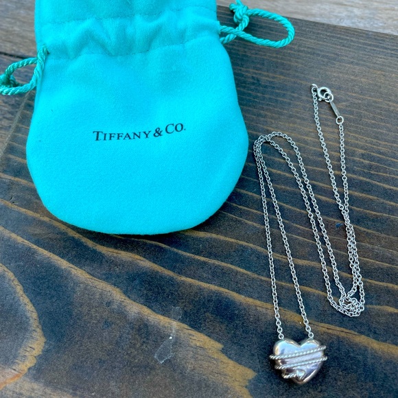 Retired Tiffany & Co Heart Necklace